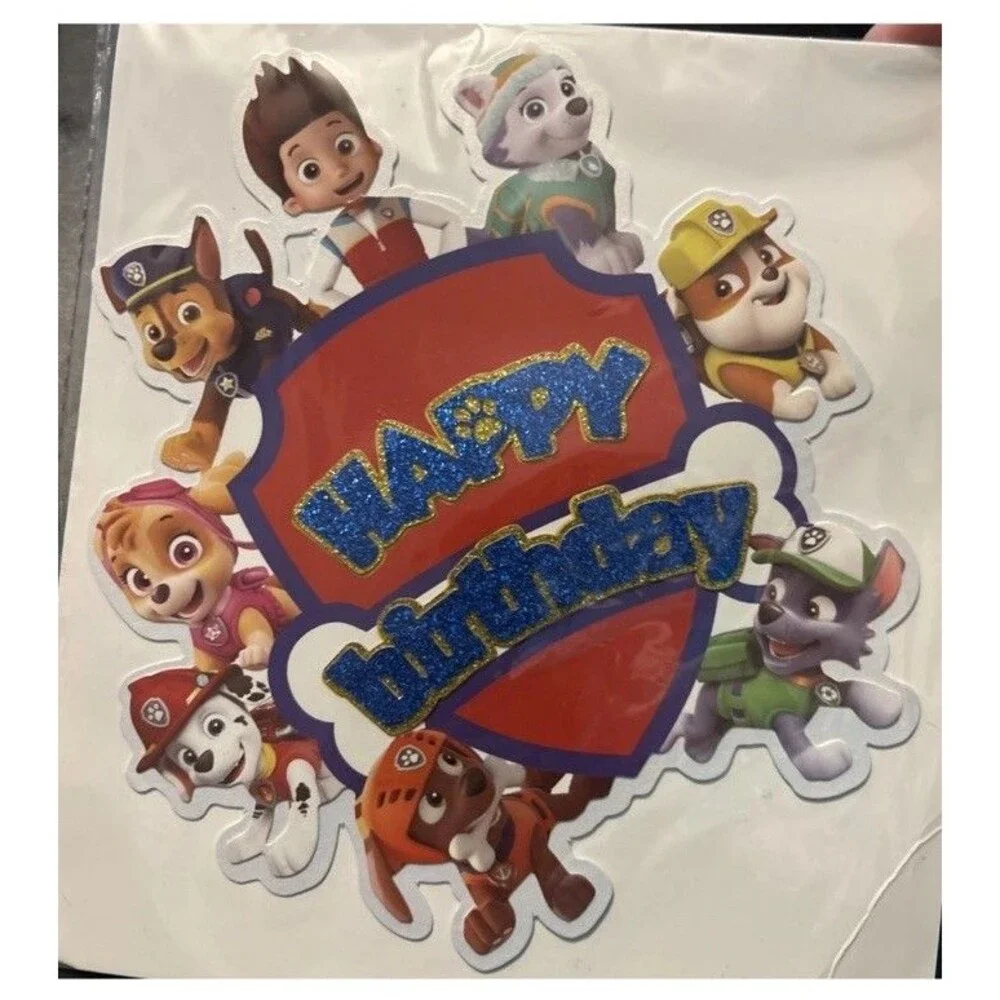 Paw Patrol Cake Topper